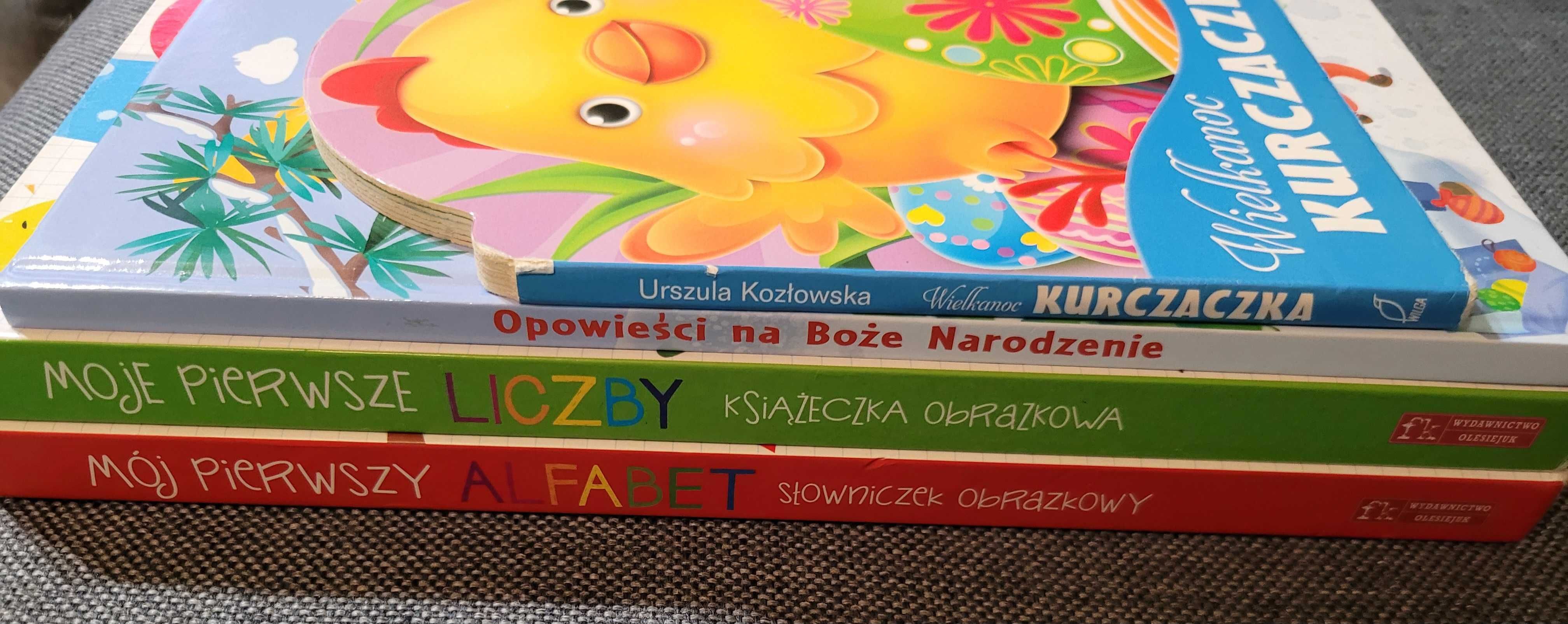 Książeczki dla dzieci kartonowe  (zestaw).