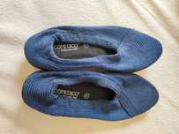 Sapatos geriatricos sem uso em azul