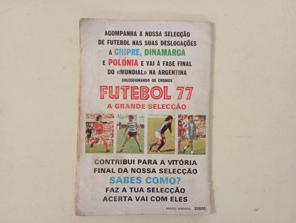 Caderneta Futebol 77 A Grande