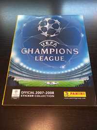 Caderneta de cromos futebol UEFA Champions League 2007-08 da Panini