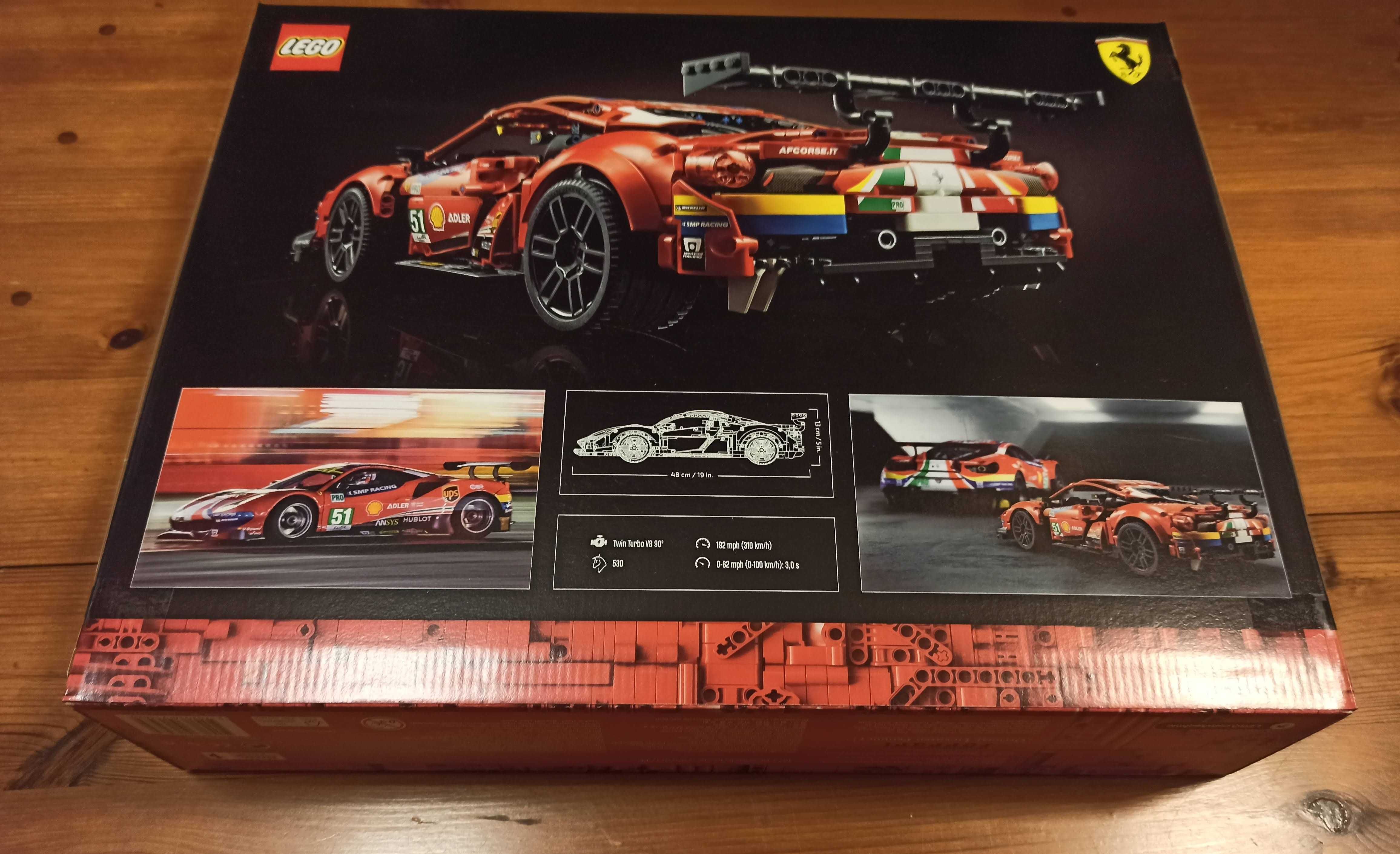 NOWE LEGO 42125 Technic - Ferrari 488 GTE - Warszawa