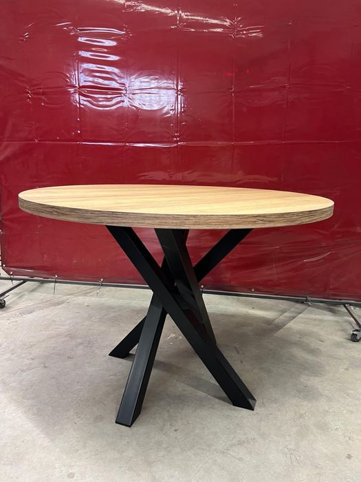 Stół pająk okrągły loft