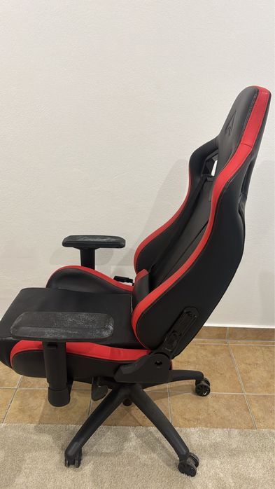 Cadeira Gaming Alpha Gamer Agatena-Atena - Preto/Vermelho