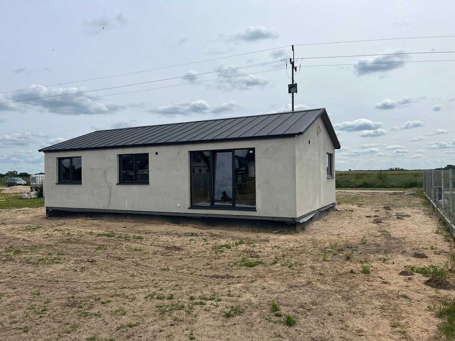 Dom modułowy 78m2 z projektem budowlanym .