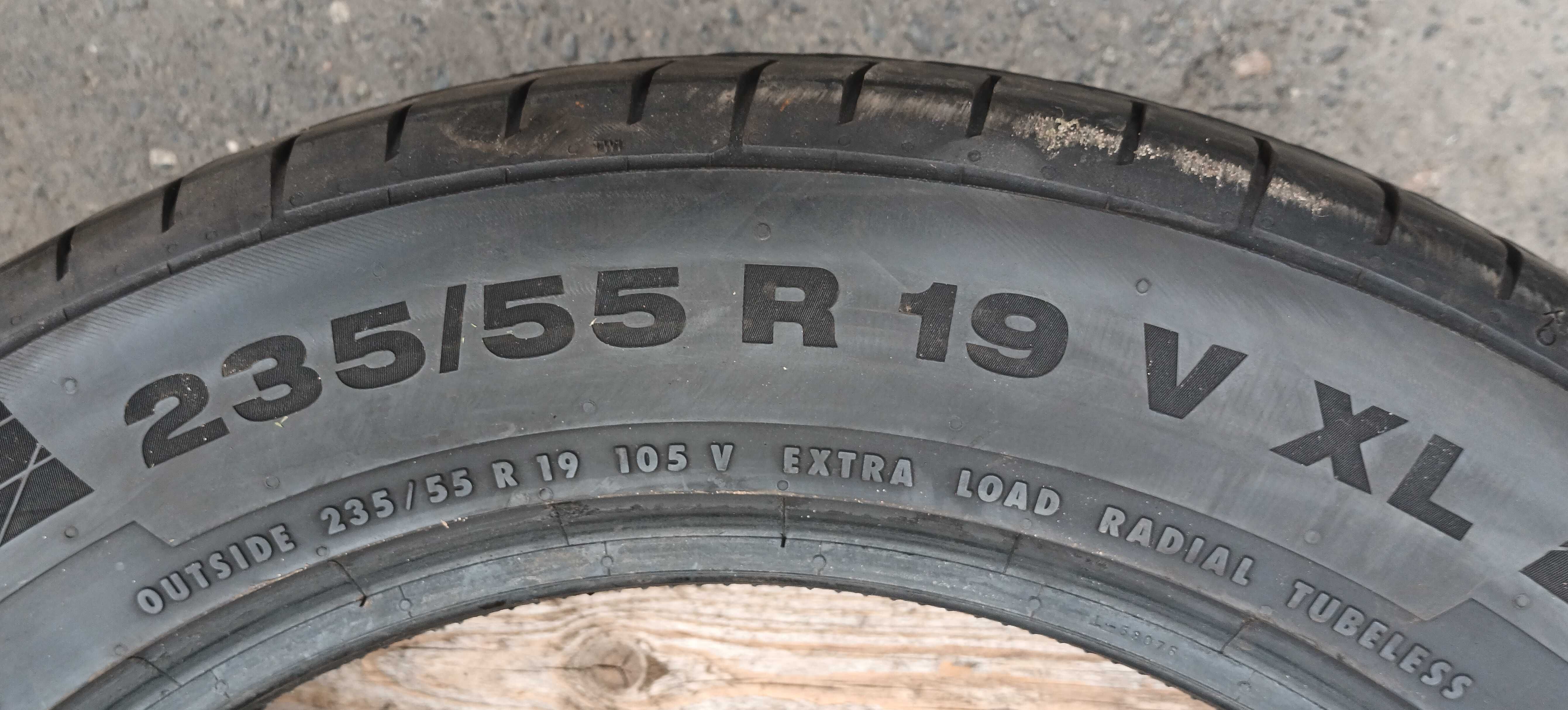 Opony letnie Continental Sport Contact 5 235/55/19 XL - 2 szt. R19 A81