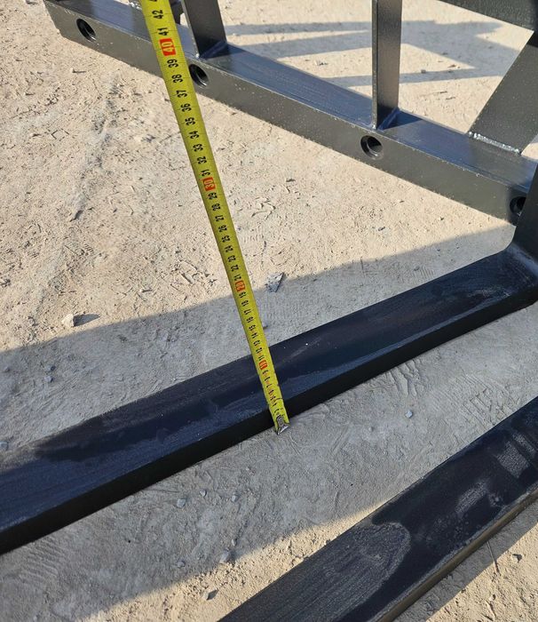 Widły do palet PALECIAK  80x40x1200mm euro-ramka/tłok/sms/mx/faucheux!