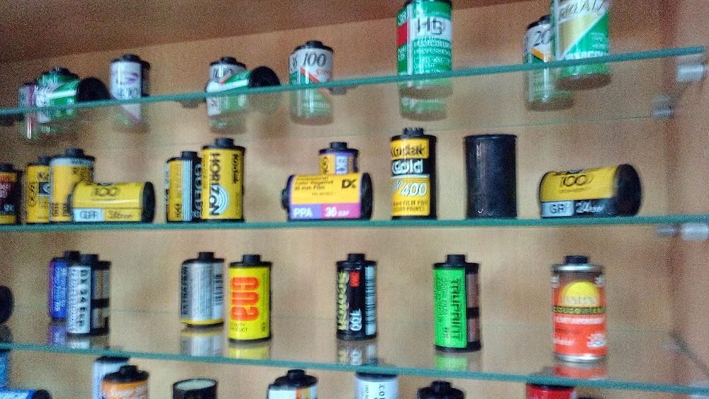 Rolos Fotográficos de 35mm vazios