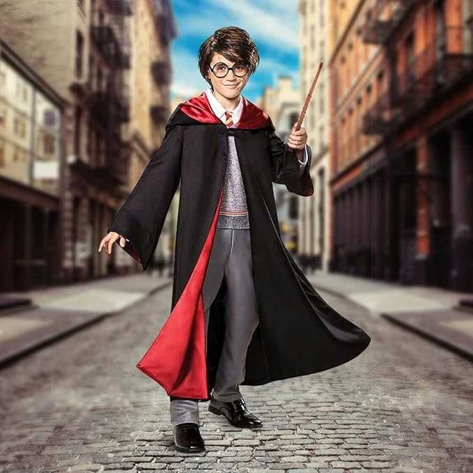 Strój przebranie HARRY POTTER zestaw kostium roz. 122 cm M7