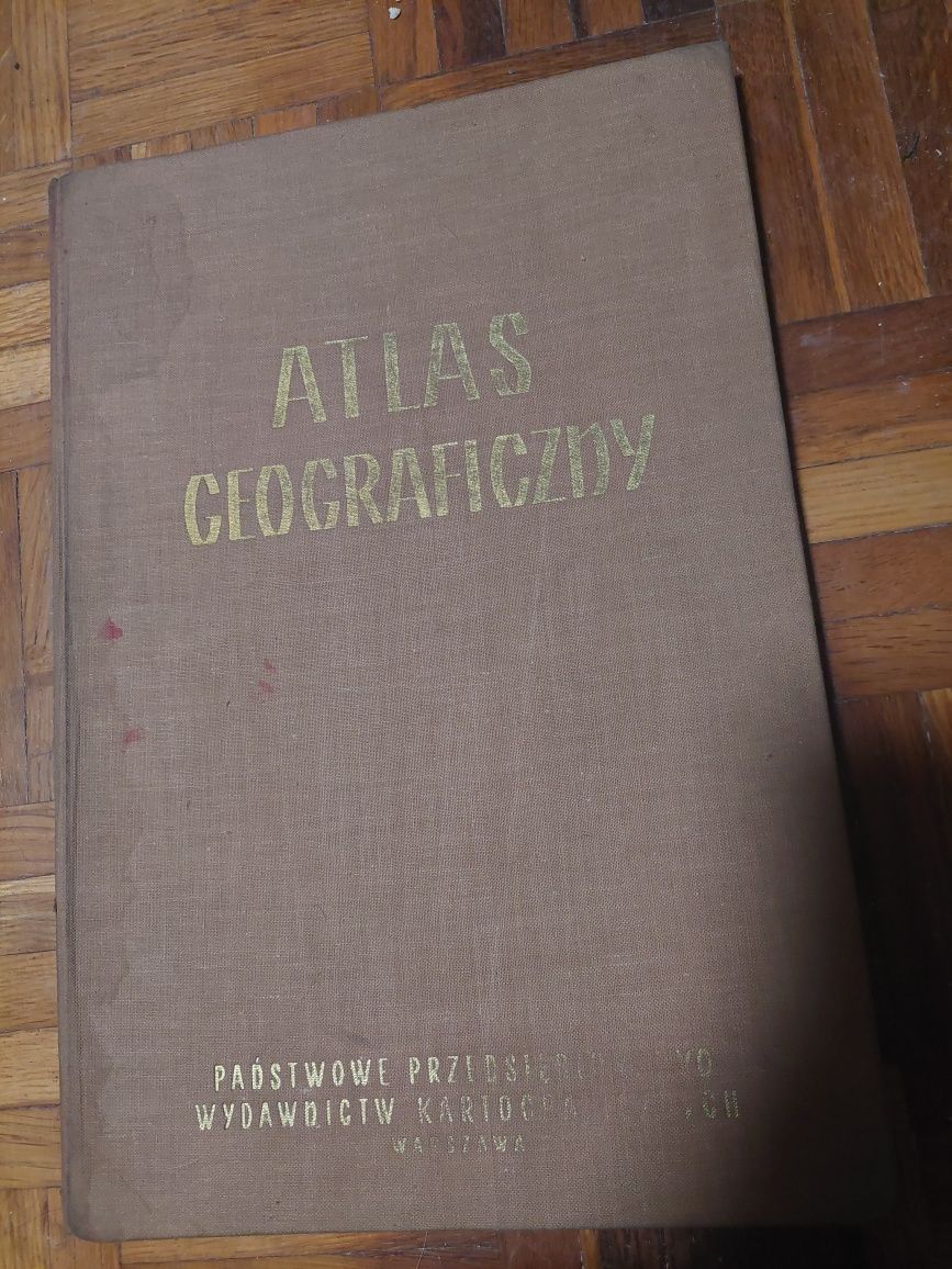 Oddam atlas geograficzny z 1962