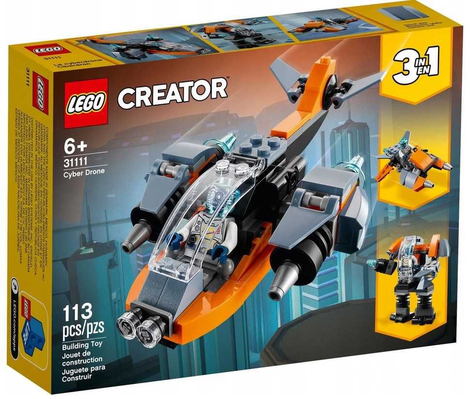Nowe klocki Lego klocki Creator Cyberdron 31111