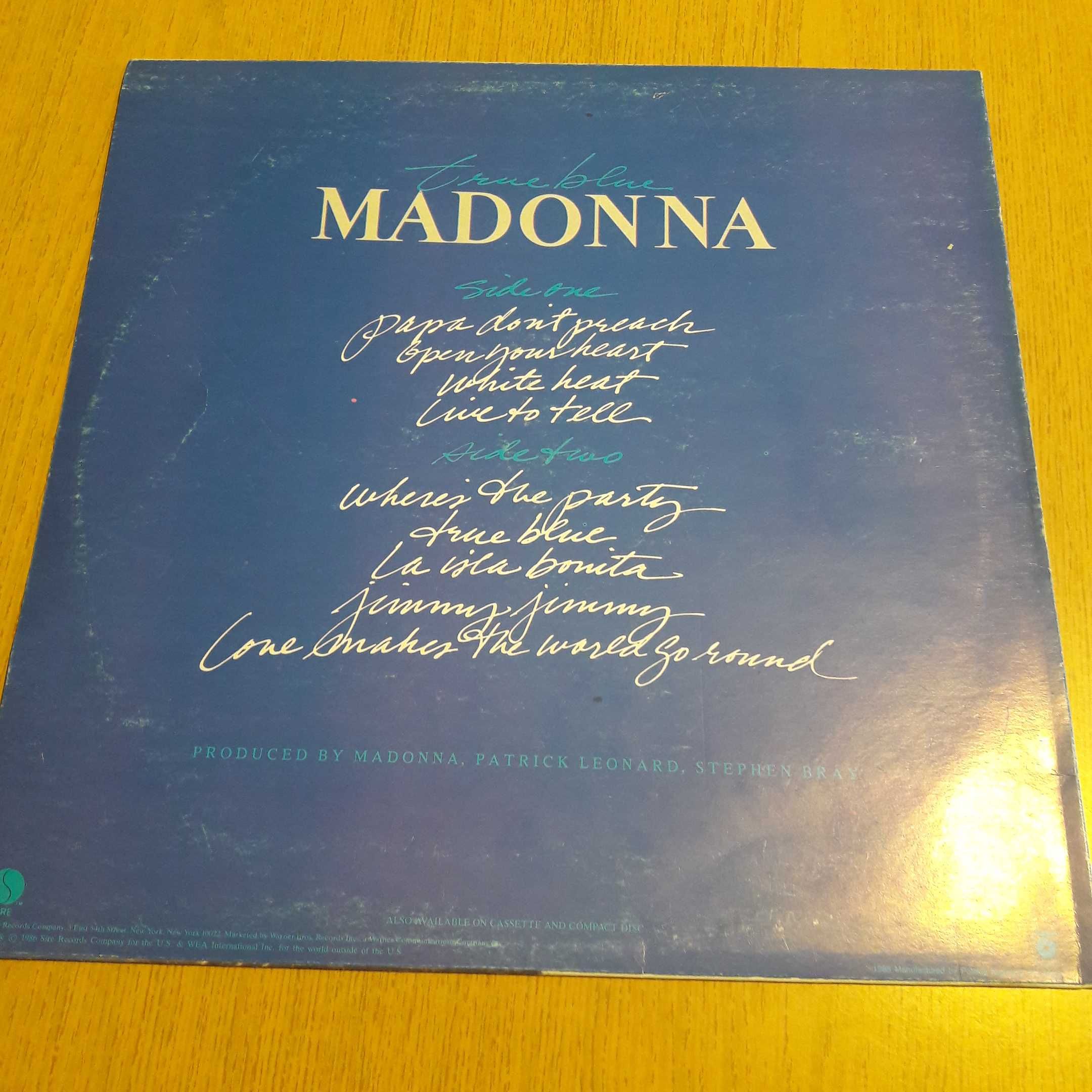 Płyta winylowa Madonna True blue winyl