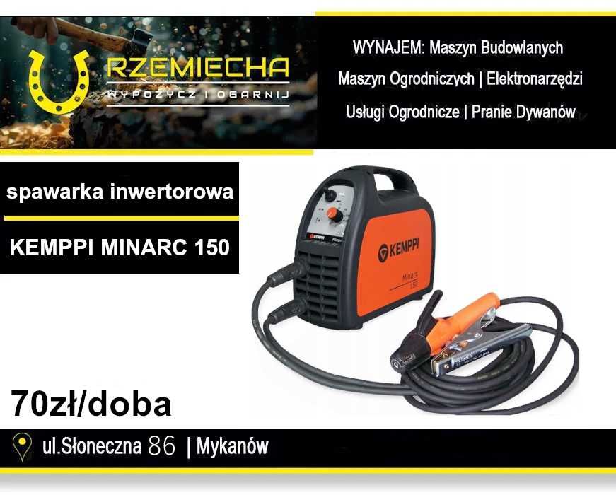 Spawarka inwertorowa KEMPPI MINARC 150 Wypożyczalnia