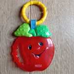 Fisher Price gryzak jabłuszko gryzaczek jabłko Mattel zabawka 2w1