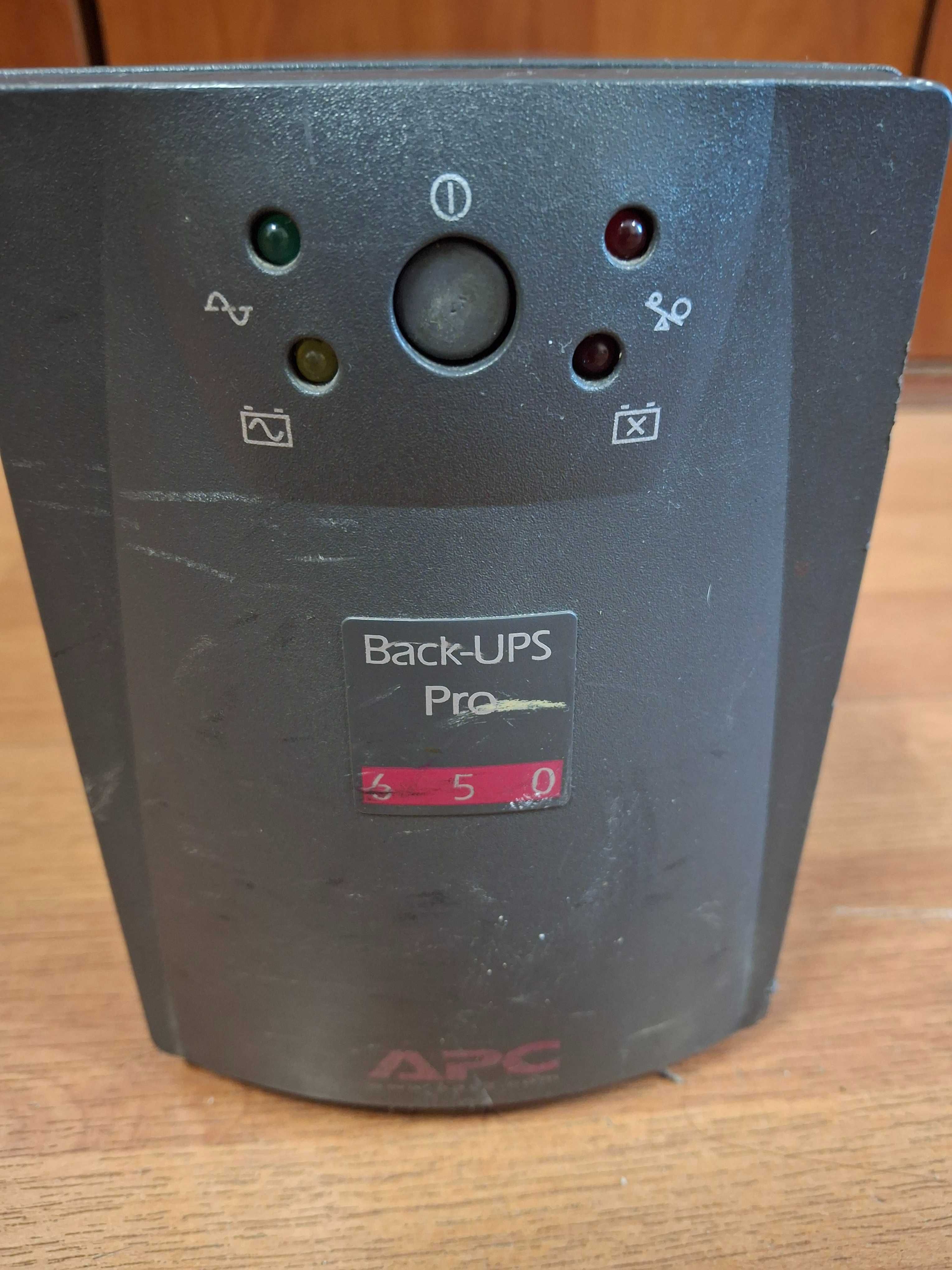 ИБП, УПС APC back ups pro 650SI 410w. Без АКБ