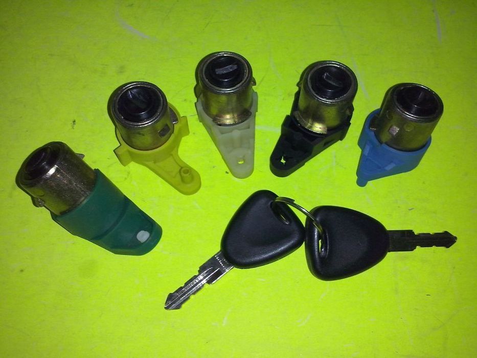 Conjunto de 5 canhões das portas Renault Kangoo Mk1 NOVO