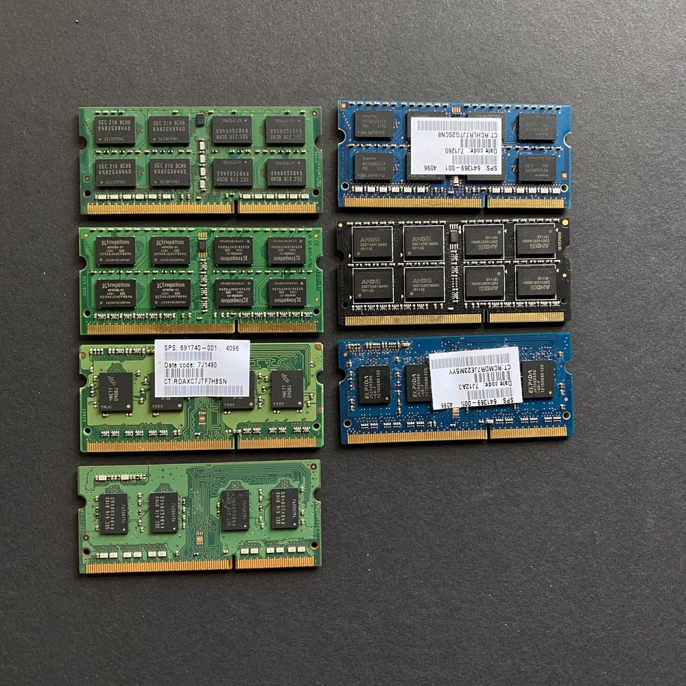 Оперативная память DDR3 на 4 гб для ноутбука