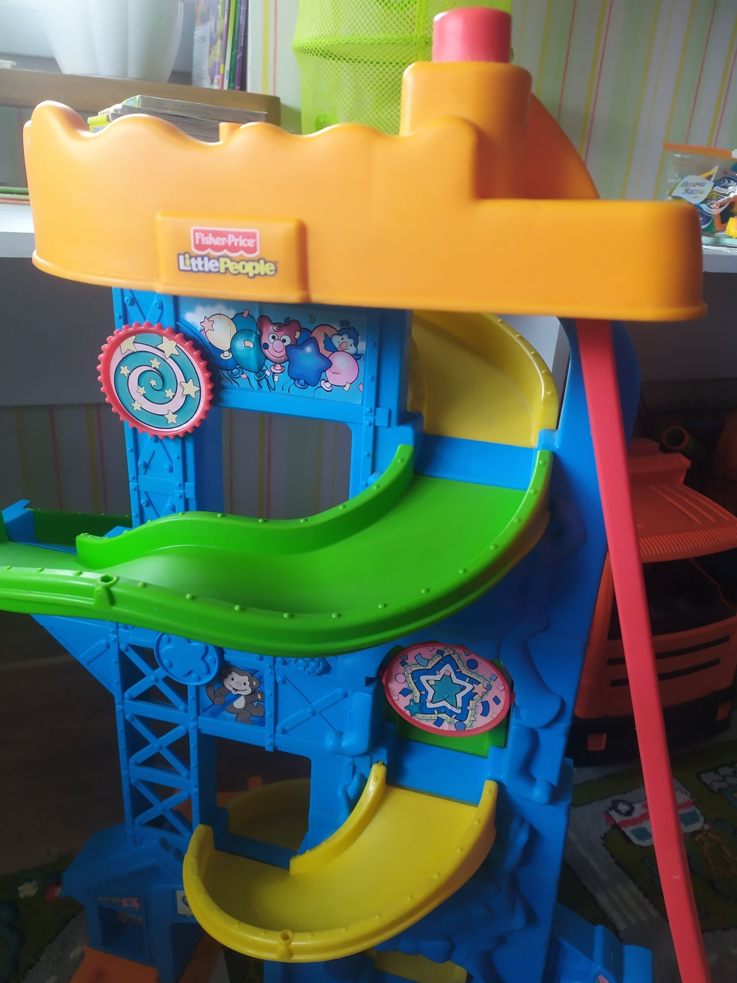 Fisher price трек не конструктор