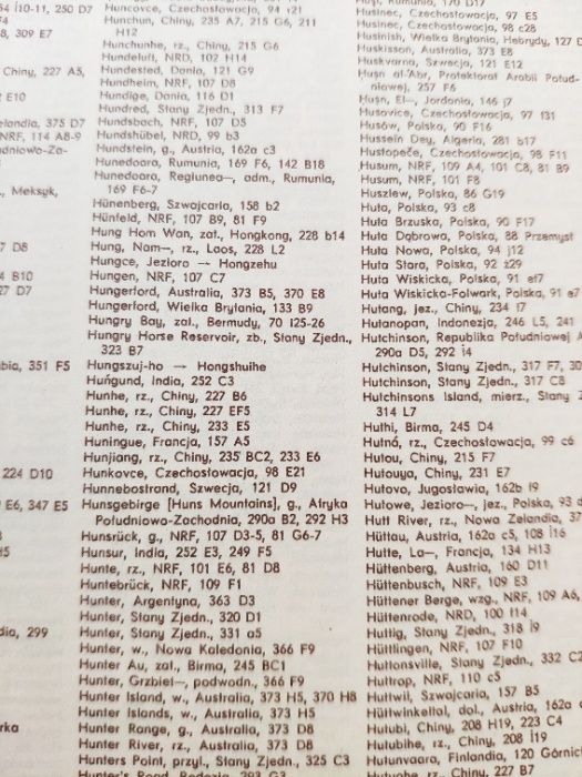 Atlas świata  rok wyd. 1962