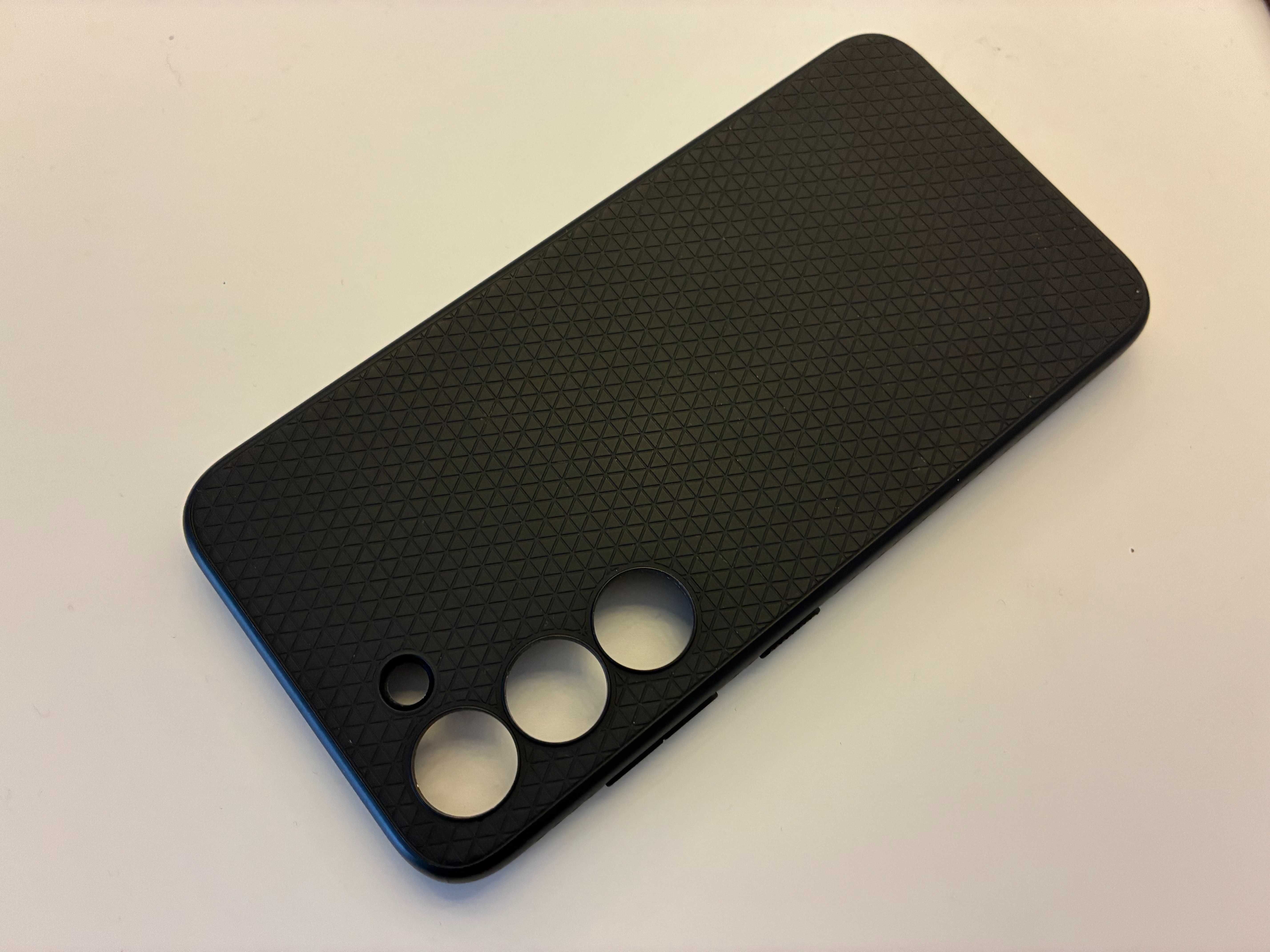 Etui Spigen Liquid Air do Galaxy S23 Plus, czarne Super Ochronne