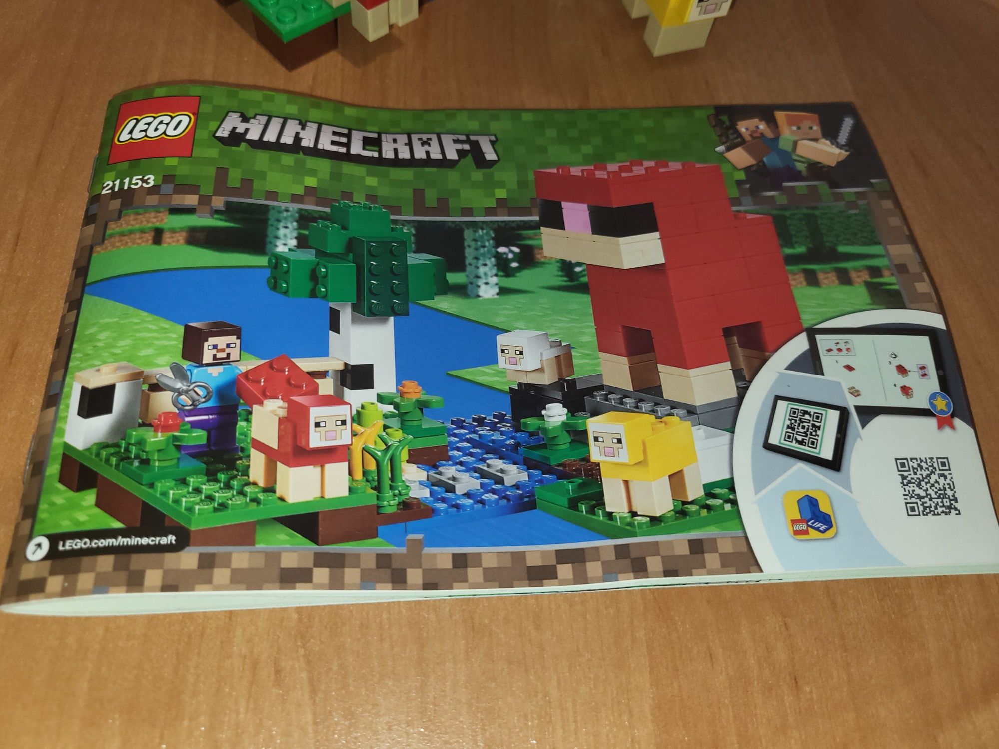 Lego Minecraft 21153 Hodowla Owiec