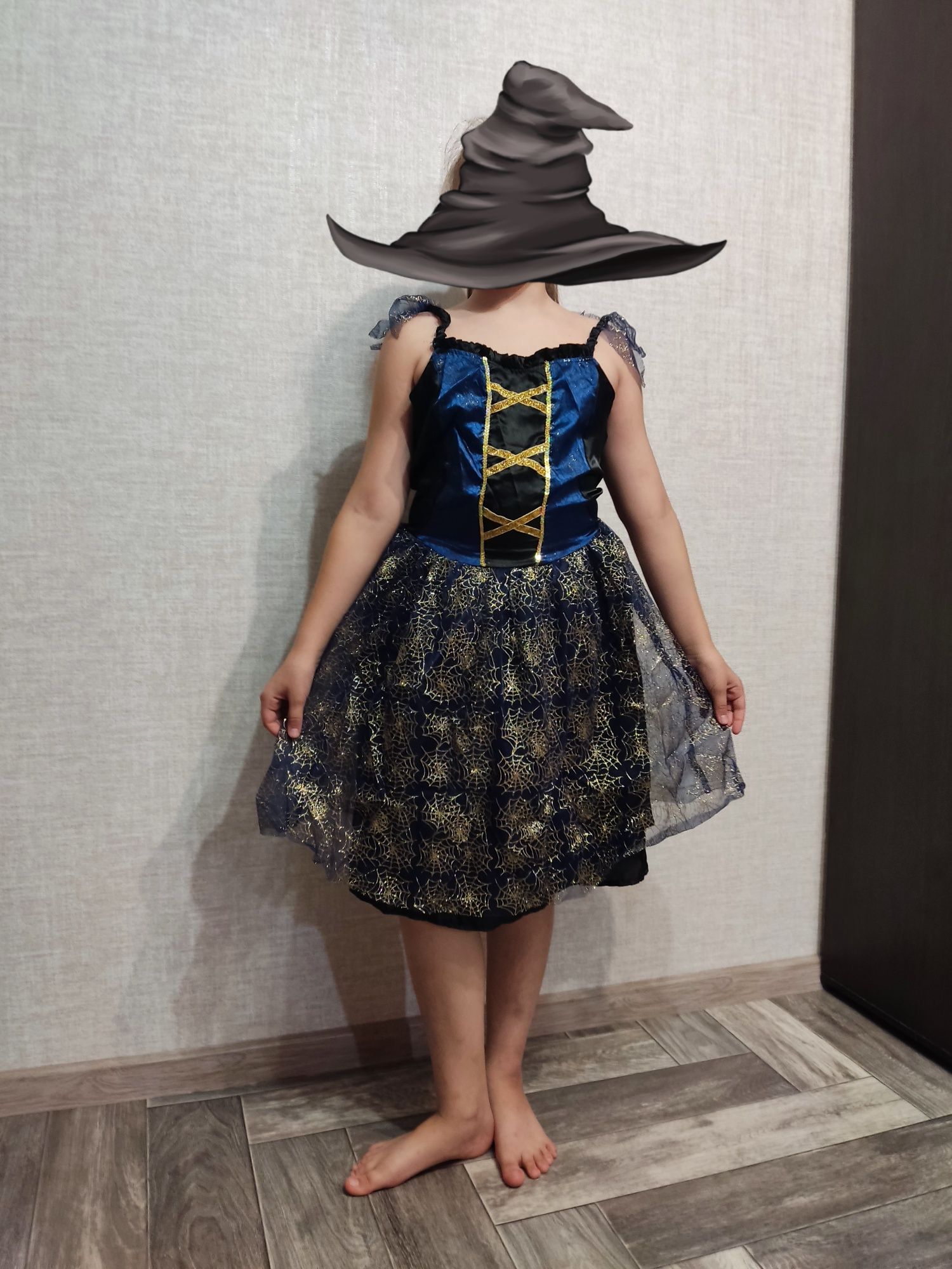 сукня плаття на Хеллоуїн Відьма зріст 158-164