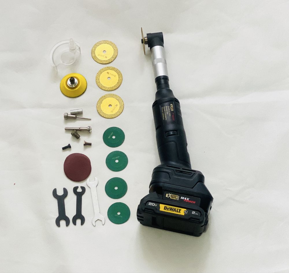Szlifierka Kątowa Mini Pasuję do akumulatora Dewalt/Makita/Milwaukee