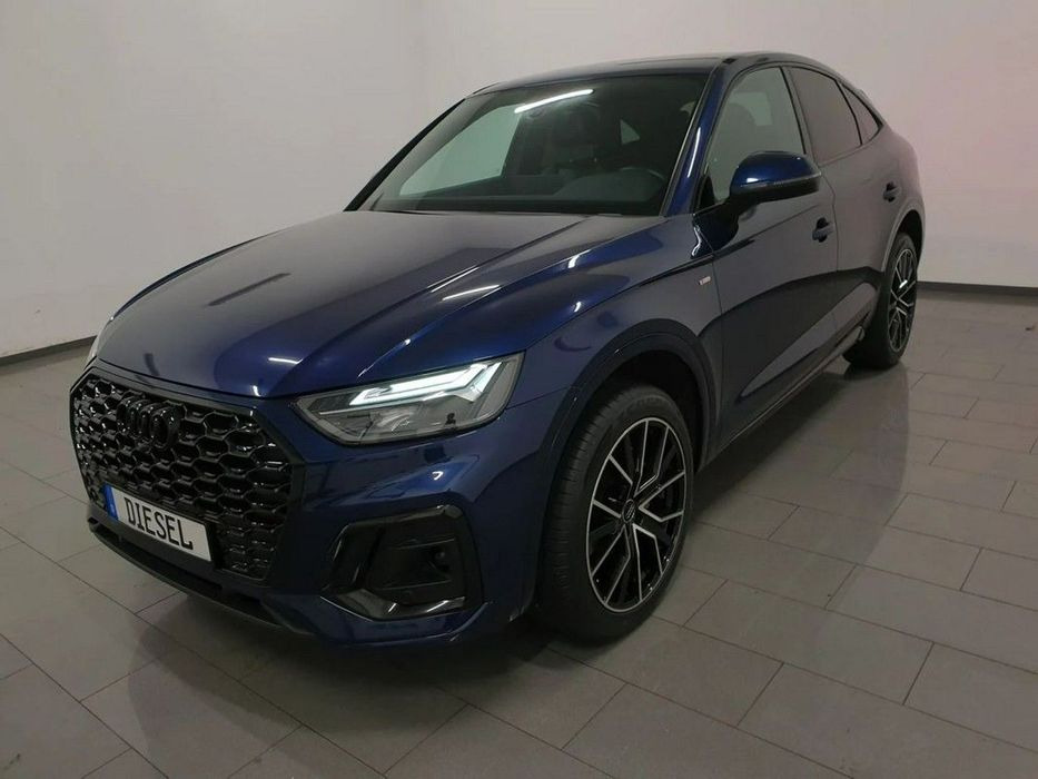 Audi Q5 Sportback FV23% 204KM 4X4 QUATTRO S Line Shadow Line MATRIX LED Navi ACC FULL Gw