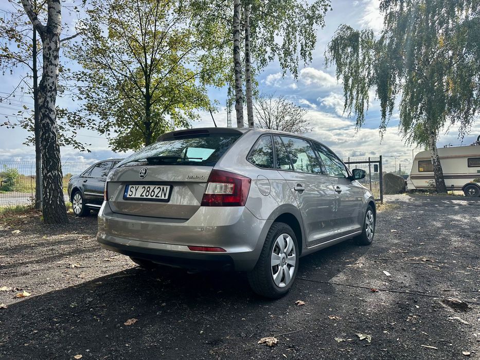 Skoda RAPID 1.0LPG 2017r. 5 Drzwi Polski Salon Klima DRL AUX SD