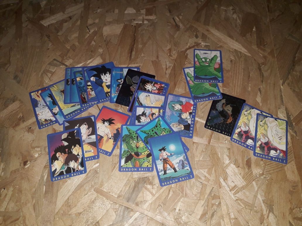 Cartas Dragon Ball Z - série azul