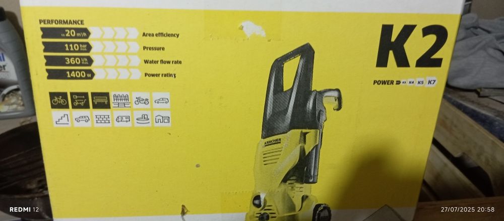 Lavar na pressão Karcher