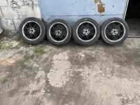 Продам комплек титанови дисків в зборі R-17 225/50 5-112