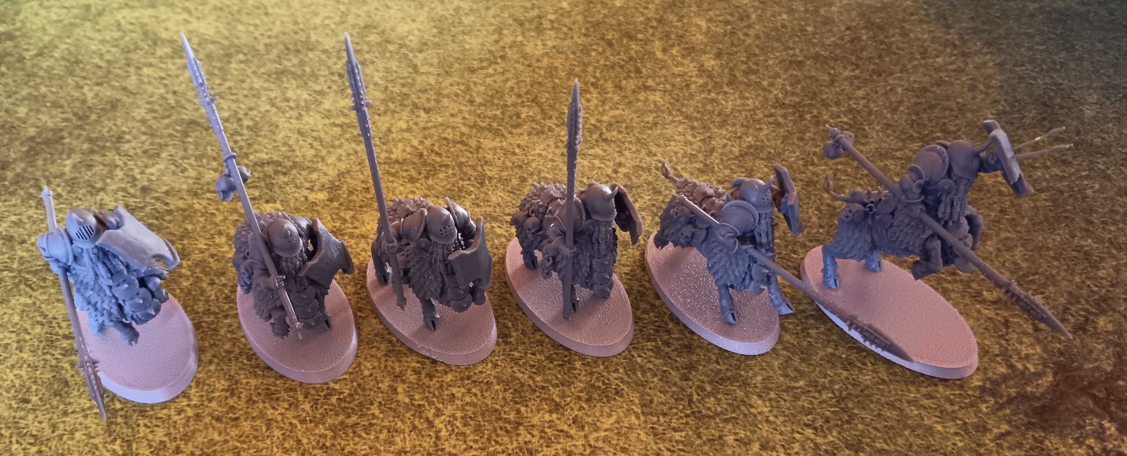 Inferno Bull Centaurs - ToW AoS WFB - MeanManIndustries x5