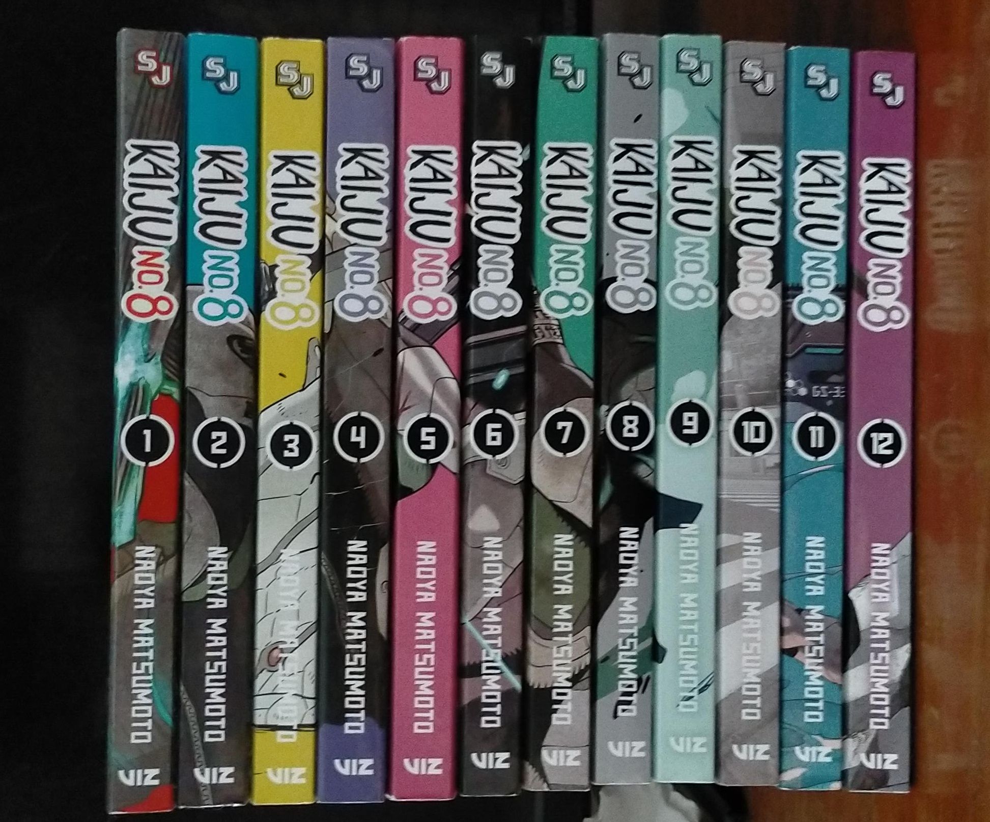 Coleção Manga Kaiju n°8 Volumes 1 - 12