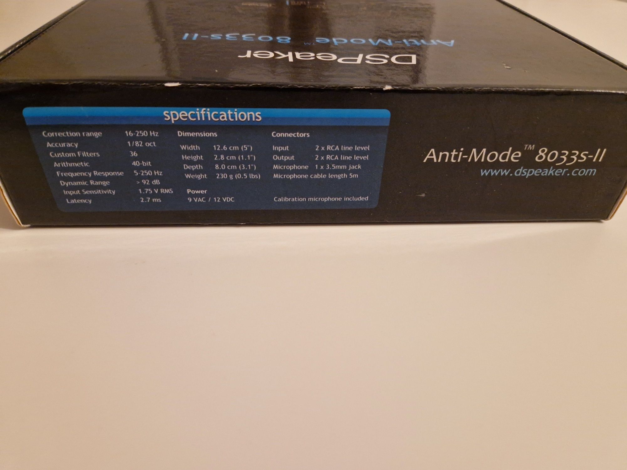 DAC / ADC / DSP Stereo para subwoofer DSPeaker 8033s