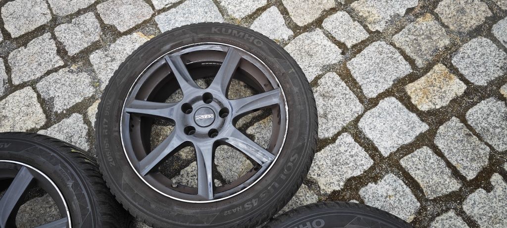 Koła felgi DEZENT 5x112 Audi VW Skoda 205/55/17