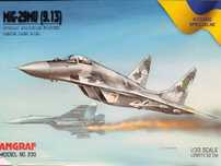 Model kartonowy Angraf 230: samolot Mig-29MU (9,13)