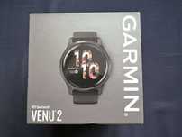 Garmin Venu 2, czarny, NOWY.