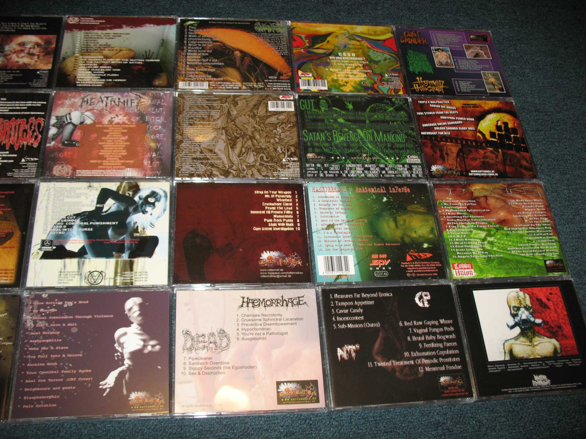 Диски коллекционеру олд-скула Morbid Records Noise Variation Stuhlgang