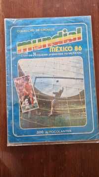 Caderneta Cromos-Campeonato Do Mundo Do México-1986(Manil)-Completa