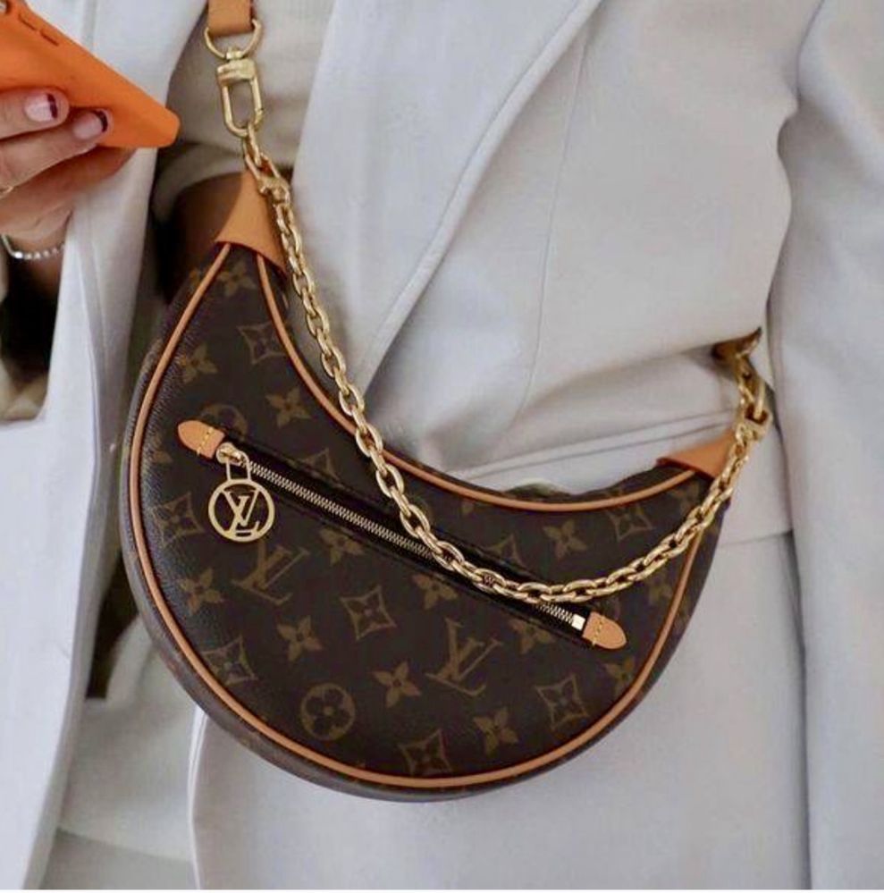 Сумка Louis Vuitton Loop Brown 23 см супер цена!