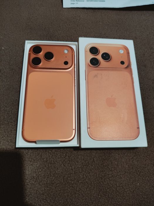 iPhone 17 pro novo usado. Por 22 dias