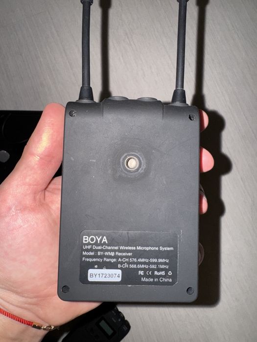Петличная микрофонная система BOYA BY-WM8 Dual-Channel