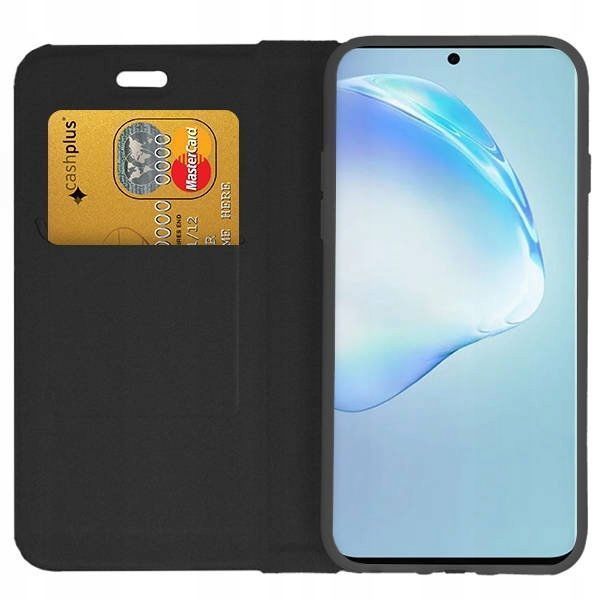 Etui Z Klapką Zamykane Pasuje Do Samsung S20 Ultra G988 Carbon Czarne