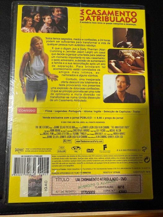 DVD do filme Um casamento atribulado [Novo]