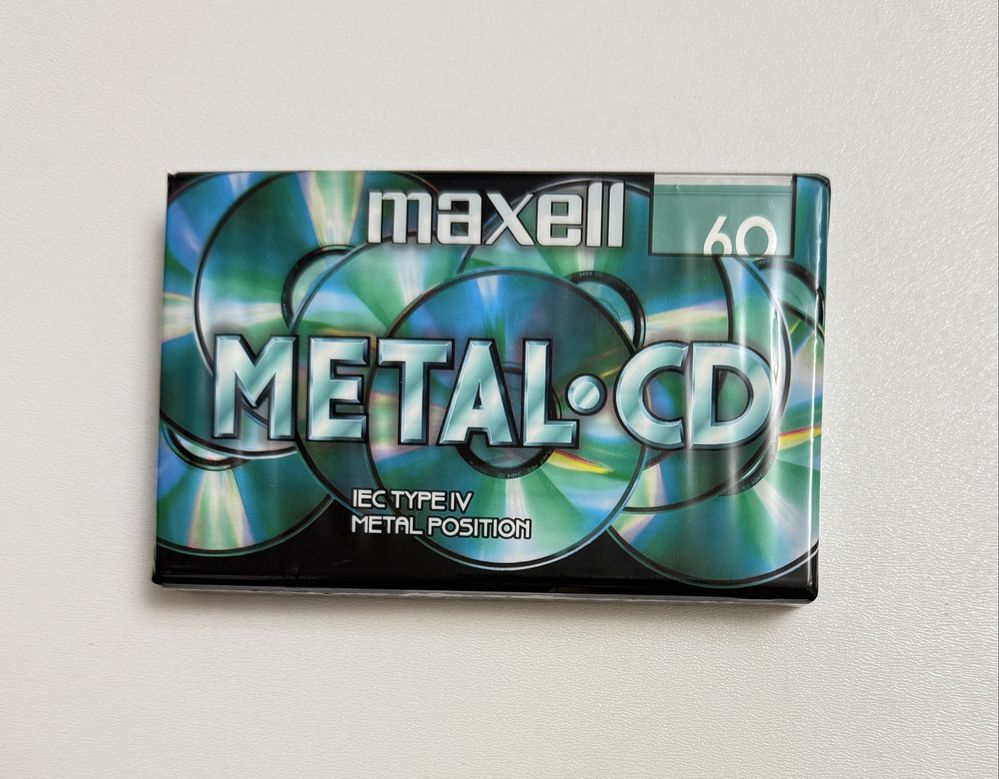 Maxell metal 60 IV kaseta magnetofonowa audio