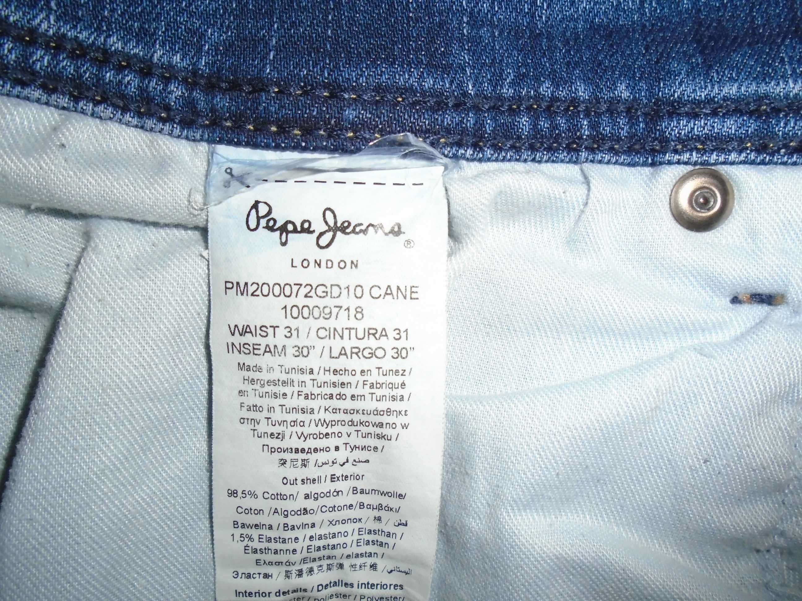 Джинсы Pepe Jeans London W31-30L30