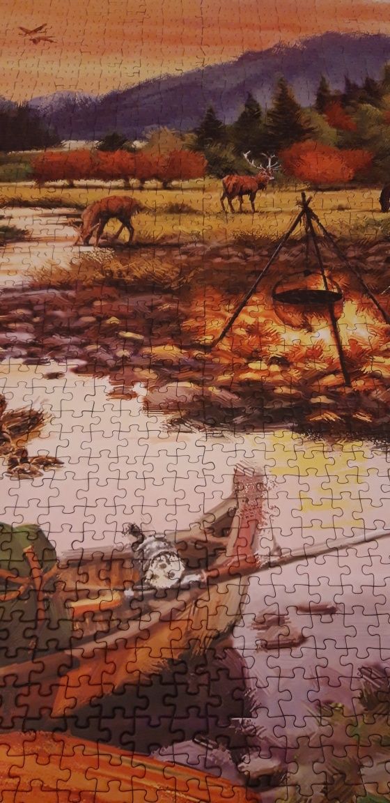 Art Puzzle 3000 Biwak z przyjaciółmi