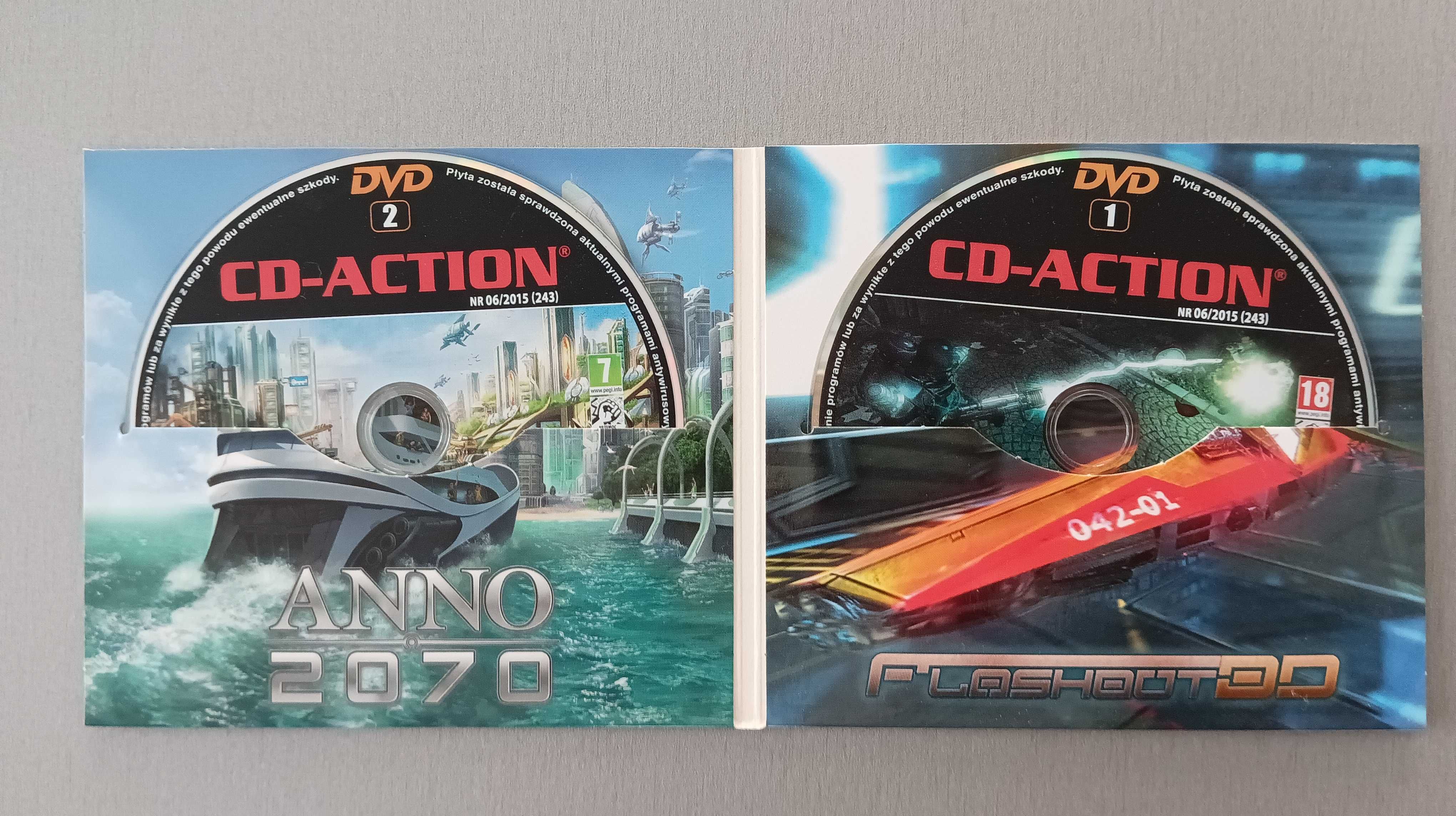 Wolfenstein 2009, Anno 2070 CD Action 243 PC gra