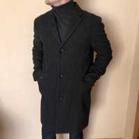 Класичне Чоловіче Пальто Topman Long Wool Coat