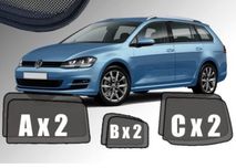 Cortinas Solares VW Golf 7 variant
